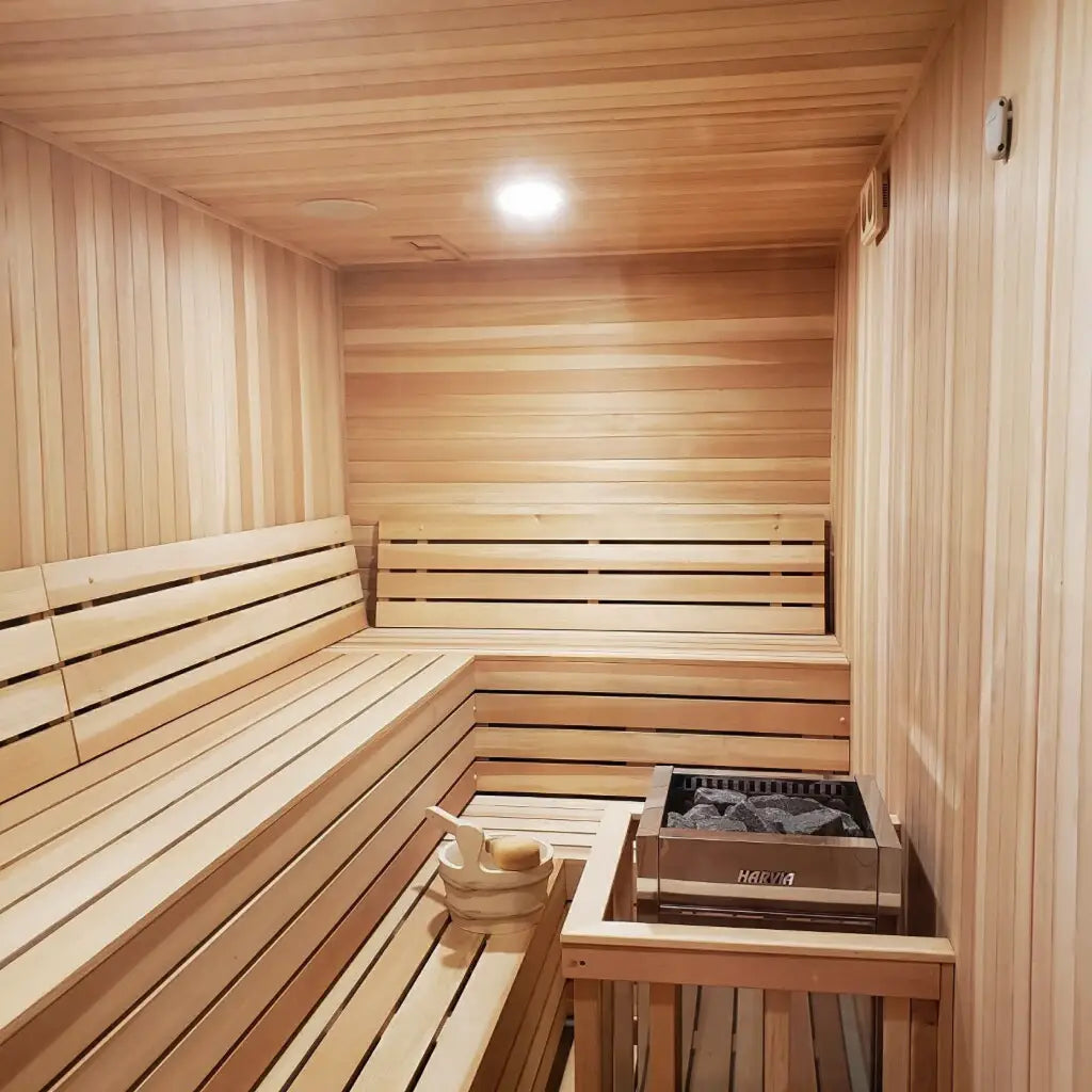 Custom Indoor Sauna Room - 8' x 8' x 8'