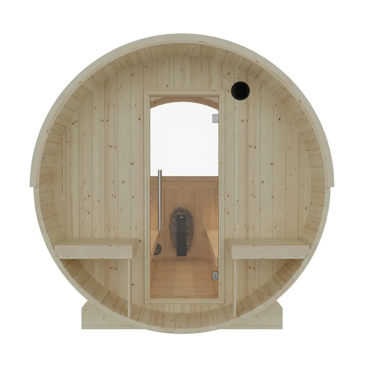 Turku Barrel Sauna with Terrace and WiFi Heater