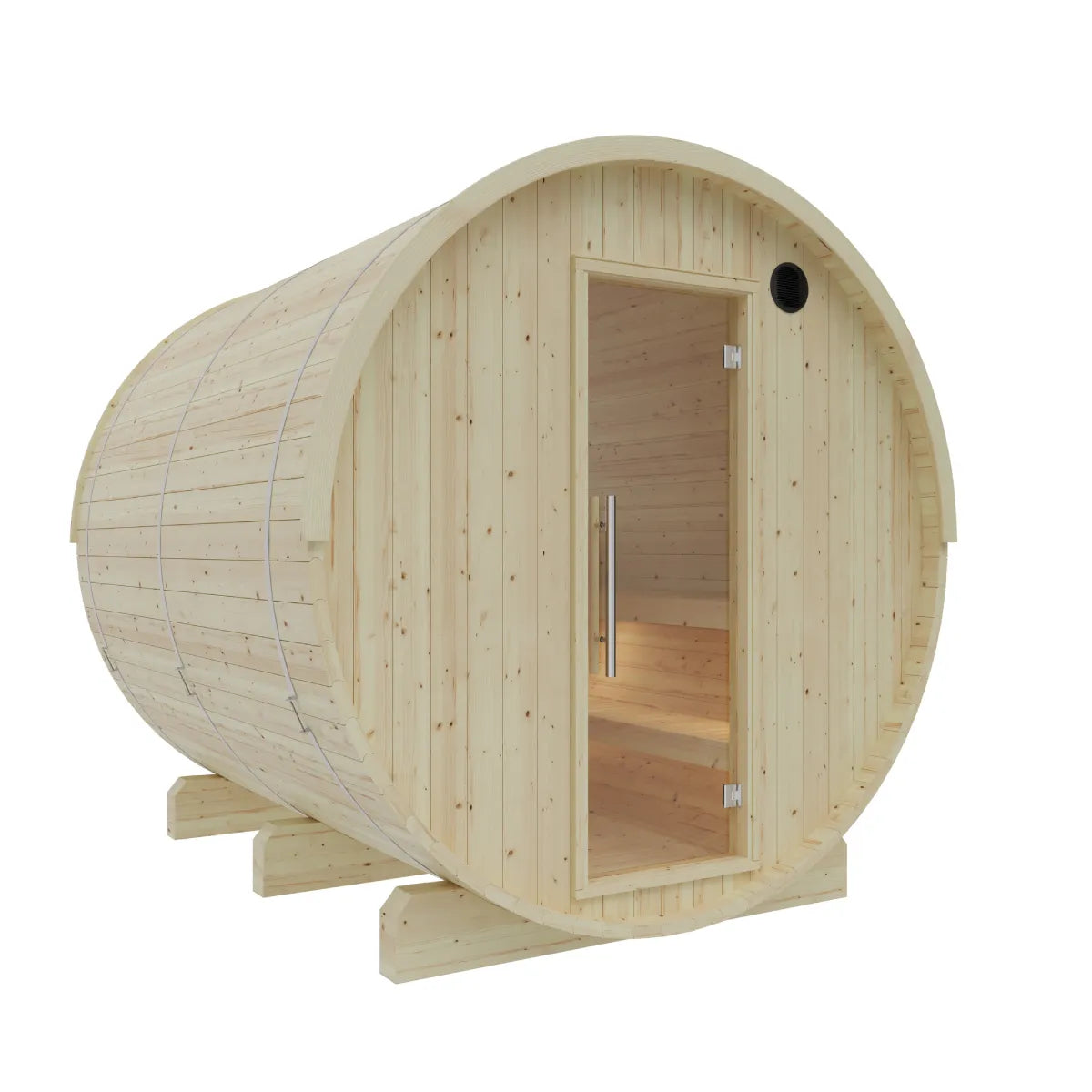 Vassa Barrel Sauna with WiFi Heater