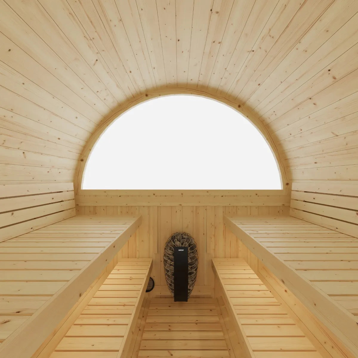 Vassa Barrel Sauna with WiFi Heater