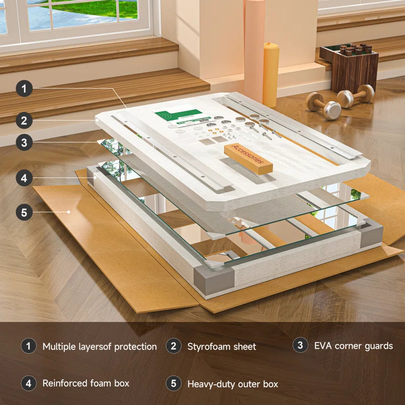 Full Length Rectangle Wall Mirror Home Gym Mirror Dance Studio Mirror Tempered Glass Mirror 3-Year Warranty