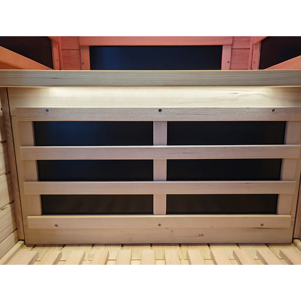 S01 1-Person Full Spectrum Near Zero EMF Indoor Infrared Sauna with Red Light Therapy